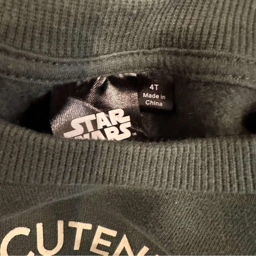 STAR WARS Size 4T The Child Sweatpants Set